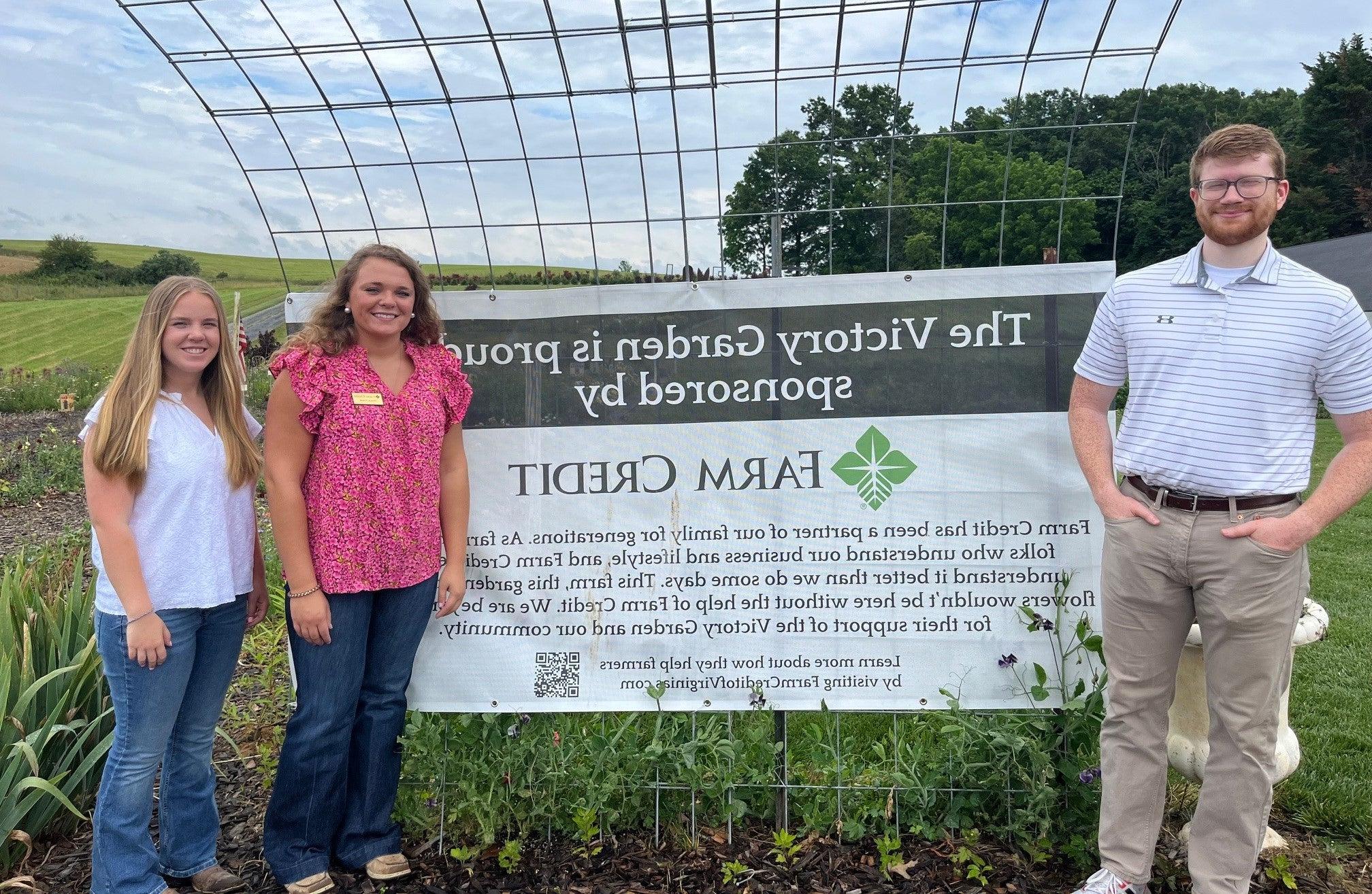 Harmony Harvest Farm victory garden interns